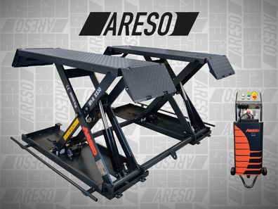 ARESO, XS30 Kurzhubbühne, Reifendienstbühne, 230V