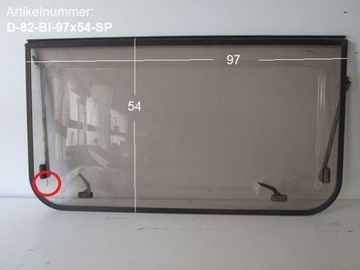 Dethleffs Wohnwagenfenster Birkholz gebr. 97 x 54 (BR/3 D2018) Sonderpreis (zB ...