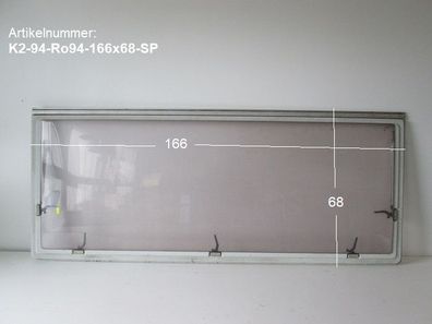 Knaus Azur Wohnwagenfenster ca 166 x 68 gebr. Roxite94 D399 Sonderpreis (zB Azur ...