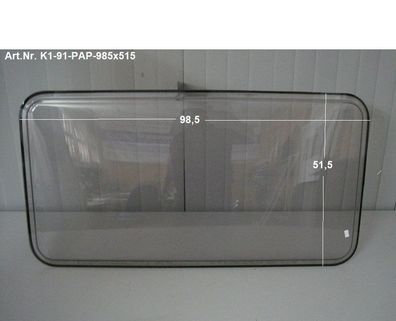 Knaus Wohnwagenfenster ca 98,5 x 51,5 gebraucht (Parapress D 2167 PPGY-RX)