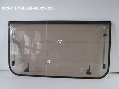 Hymer Wohnwagenfenster Birkholz gebraucht ca 97 x 53 (zB Hymer Nova 680 oder 390) ...