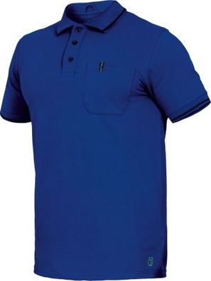 Leibwächter FLEXU Flex Line Polo - Shirt Kornblau Nr. FLEXU00