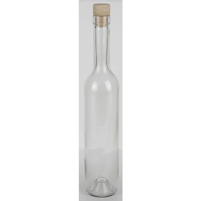 15x Glasflasche 500ml Primavera Korkenverschluss Etikett Vorrat Leer Saft Küchen