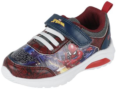 Spider-Man Sneaker Turnschuhe für Kinder mit Blinkeffekt