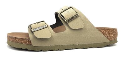 Birkenstock Arizona BS Damenschuhe Hausschuhe Pantolette Grün Freizeit