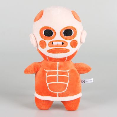 Anime Attack on Titan Plüsch Puppe Chibi Titans Kissen Spielzeug Kinder Toy 25cm