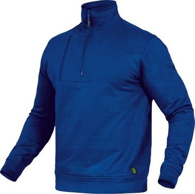 Leibwächter Zip - Sweater Flex Line Kornblau Nr. FLEXR00