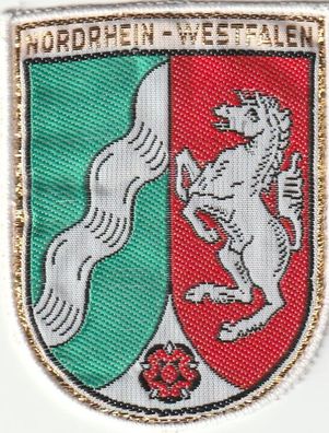 Aufnäher - Nordrhein Westfalen - 00452 - Gr. ca. 6 x 5 cm - Patches Stick Applikatio