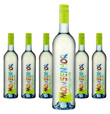 6 x Quinta da Lixa Monsenhor Vinho Verde Branco weiß D.O.C.