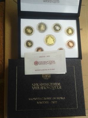 KMS 2022 PP Vatikan Papst Franziskus mit 50 euro 2022 PP Vatikan Gold