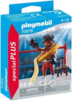 Playmobil 70879 Box-Champion Spielset Sport Weltmeister Ring Schwergewicht