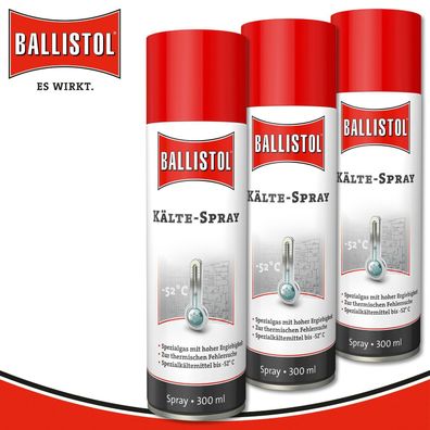 Ballistol 3 x 300 ml Kältespray