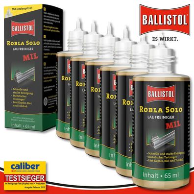 Ballistol 6 x 65 ml Robla Solo MIL Laufreiniger