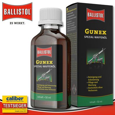 Ballistol 50 ml Gunex Spezial-Waffenöl Industrie Handwerk Haushalt