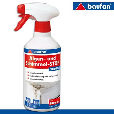 Baufan 500 ml Algen- und Schimmel-STOP chlorfrei (Gr. Normal)