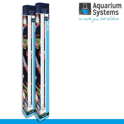 Aquarium Systems 2 x Ultra Clear UVC Lampe 2G11 55 Watt