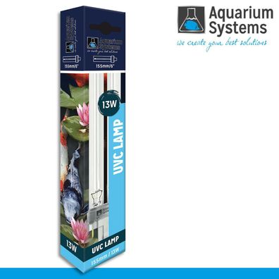 Aquarium Systems Ultra Clear UVC Lampe mit G23 Sockel 13 Watt