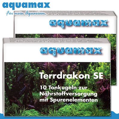 Aquamax 2 x 10 Stück Terrdrakon SE Düngerkugeln