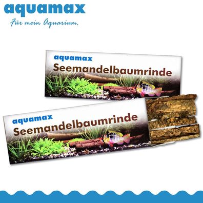 Aquamax 2 x Seemandelbaumrinde (Terminalia Catappa Bark) für 2000 l Wasser