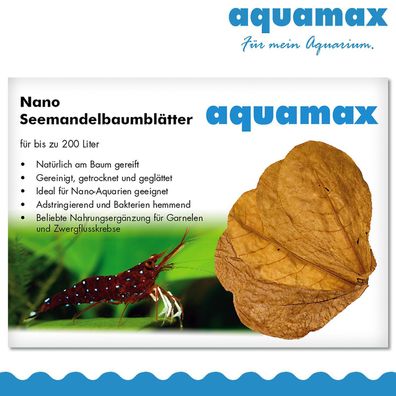 Aquamax Nano Seemandelbaumblätter (Terminalia Catappa Leaves)