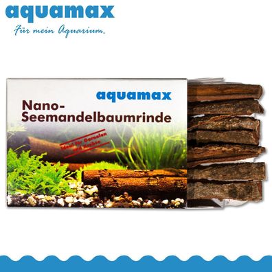 Aquamax Nano Seemandelbaumrinde (Terminalia Catappa Bark) für 180 l Wasser