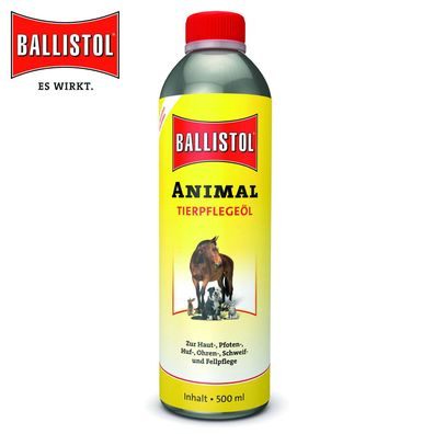 Ballistol 500 ml Animal Tierpflegeöl | Hautpflege | Fellpflege | Pfotenpflege