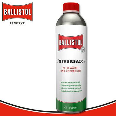 Ballistol 500 ml Universalöl flüssig | Kriechöl | Waffenöl | Auto | Haus | Hobby