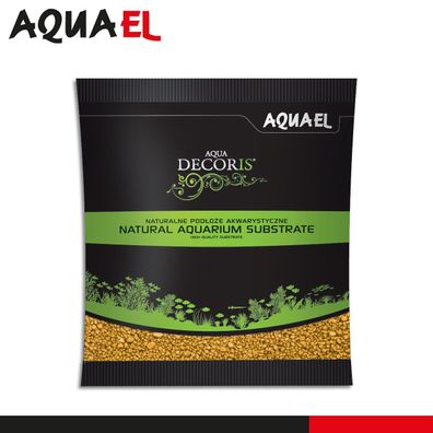 Aquael 1 kg Aqua Decoris Quarzkies gelb 2 - 3 mm Aquariensubstrat