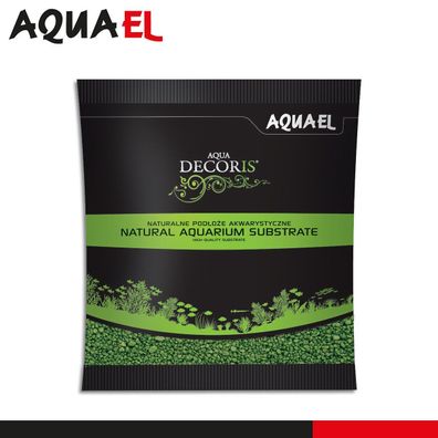 Aquael 1 kg Aqua Decoris Quarzkies grün 2 - 3 mm Aquariensubstrat