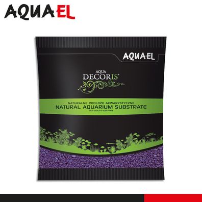 Aquael 1 kg Aqua Decoris Quarzkies violett 2 - 3 mm Aquariensubstrat