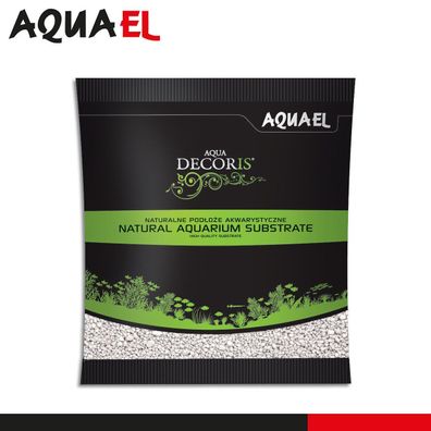 Aquael 1 kg Aqua Decoris Quarzkies weiß 2 - 3 mm Aquariensubstrat