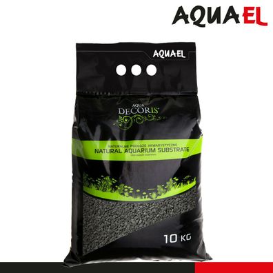 Aquael 10 kg Aqua Decoris Basalt 2 - 4 mm Aquariensubstrat Bodenbelag