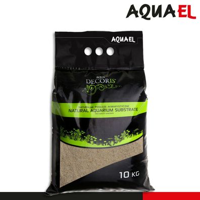 Aquael 10 kg Aqua Decoris Quarzsand 0,4 - 1,2 mm Aquariumsubstrat Bodenbelag