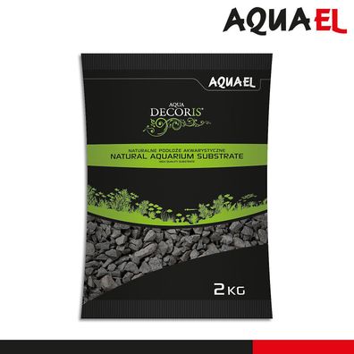 Aquael 2 kg Aqua Decoris Basalt 2 - 4 mm Aquariensubstrat Bodenbelag