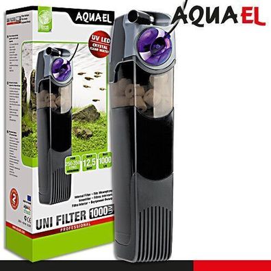 Aquael Unifilter 1000 UV Power Innenfilter Wasserpflege Reiniger Fische Pflanzen