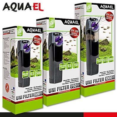 Aquael Unifilter UV Power 500, 750, 1000 Aquariumfilter Innenfilter UV Lampe