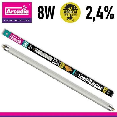 Arcadia Pro T5 Leuchtstoffröhre | ShadeDweller Arboreal 2,4% | 8 Watt