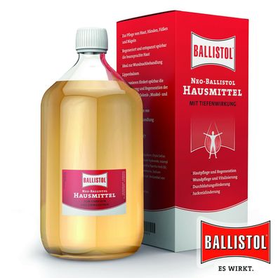 Ballistol 1000 ml Neo-Ballistol Hausmittel mit Tiefenwirkung zum Einreiben