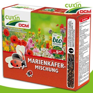 Cuxin DCM 260 g Blumensamen Marienkäfer-Mischung Blumenmischung Nützlinge Garten
