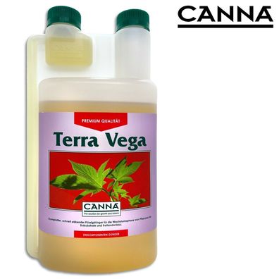 CANNA 1 l Terra Vega Dünger Anzucht Qualität Wachstumsdünger Komplettdünger