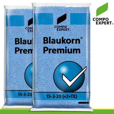 Compo Expert 2 x 25 kg Blaukorn® premium 15-3-20( + 3 + 10) | Universaldünger