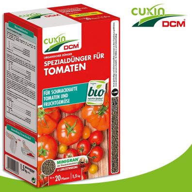 Cuxin 1,5 kg Spezialdünger für Tomaten Naturdünger Bio