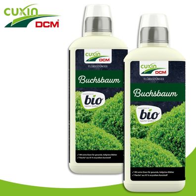 Cuxin 2 x 800 ml Flüssigdünger Buchsbaum BIO Naturdünger Wachstum Nährstoffe