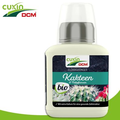 Cuxin 250 ml Flüssigdünger Kakteen & Fettpflanzen BIO Naturdünger Wachstum