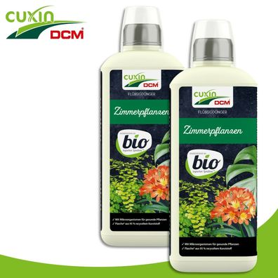 Cuxin 2x800 ml Flüssigdünger Zimmerpflanzen Bio Naturdünger Wachstum Nährstoffe