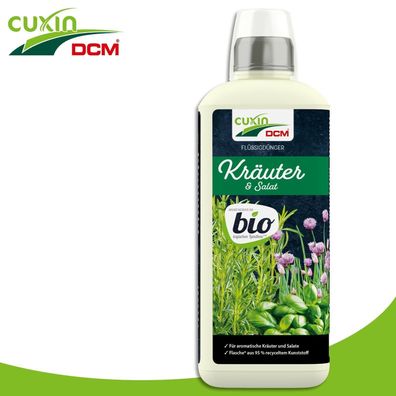 Cuxin 800 ml Flüssigdünger Kräuter & Salat BIO Naturdünger Nährstoffe Wachstum