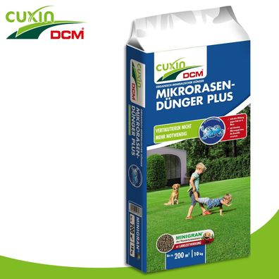 Cuxin DCM 10kg Mikrorasen-Dünger Plus Nährstoffe Gras Wachstum Garten Pflege