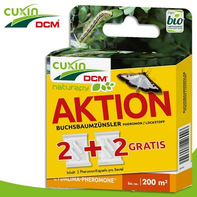 Cuxin DCM 2 x 2 Kapseln Naturapy Buchsbaumzünsler Pheromon
