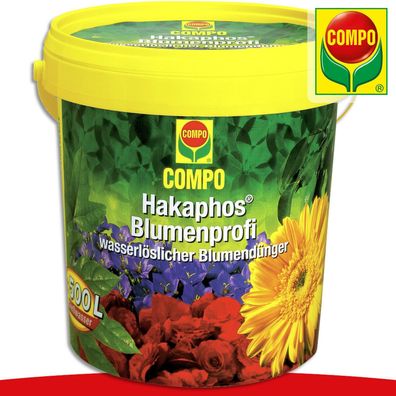 COMPO 1,2 kg Hakaphos® Blumenprofi | Wasserlöslicher Blumendünger