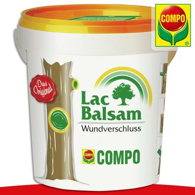 COMPO 1kg Lac Balsam® Wundverschluss Pflege Rinde Schutz Pflanzen Bäume Wunden